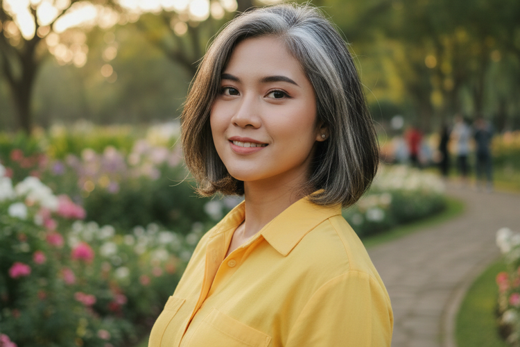 Potongan Rambut Yang Beruban Agar Penampilan Segar