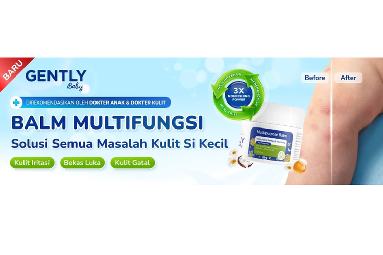 Gently Baby Hadirkan Multipurpose Balm