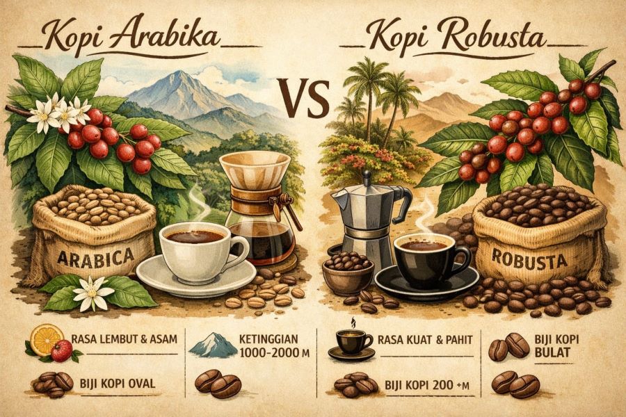 Jenis Kopi Di Indonesia Dan Perbedaan Karakteristik Rasanya